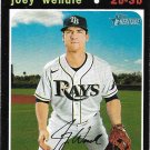 Joey Wendle 2020 Topps Heritage #574 Tampa Bay Rays Baseball Card