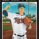 Matt Wisler 2020 Topps Heritage #657 Minnesota Twins Baseball Card