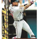 Albert Belle 1995 Topps Traded & Rookies #4 Cleveland Indians Baseball Card