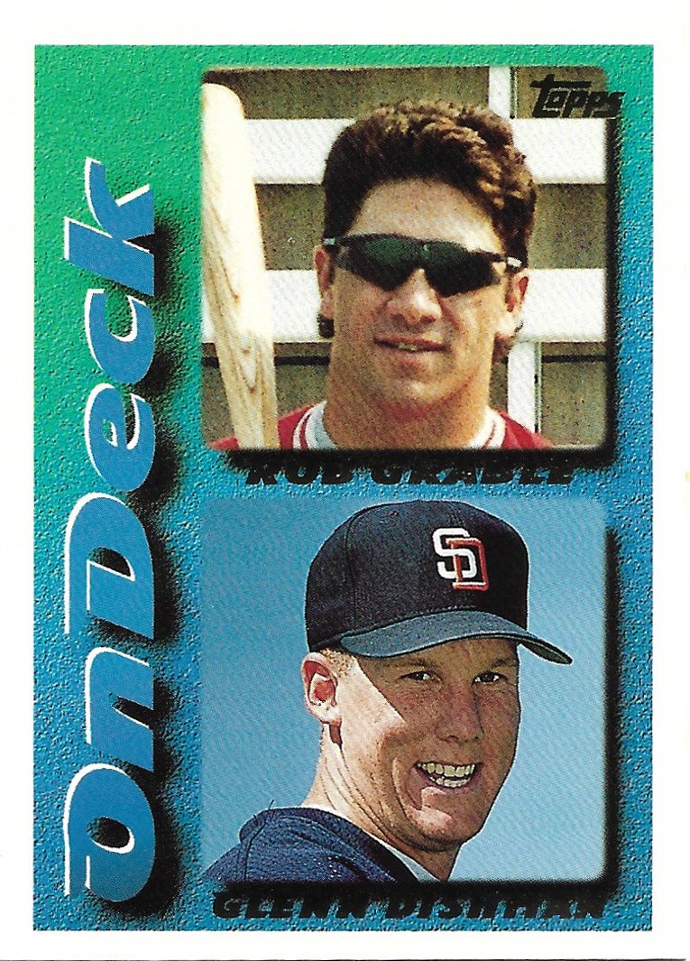 Rob Grable, Glenn Dishman 1995 Topps Traded & Rookies #107T Baseball Card