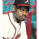 Marquis Grissom 1995 Topps Traded & Rookies #65T Atlanta Braves Baseball Card