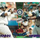 Tony Gwynn, Ken Griffey Jr. 1995 Topps Traded & Rookies #160 Padres, Mariners Baseball Card