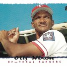 Otis Nixon 1995 Topps Traded & Rookies #101T Texas Rangers Baseball Card