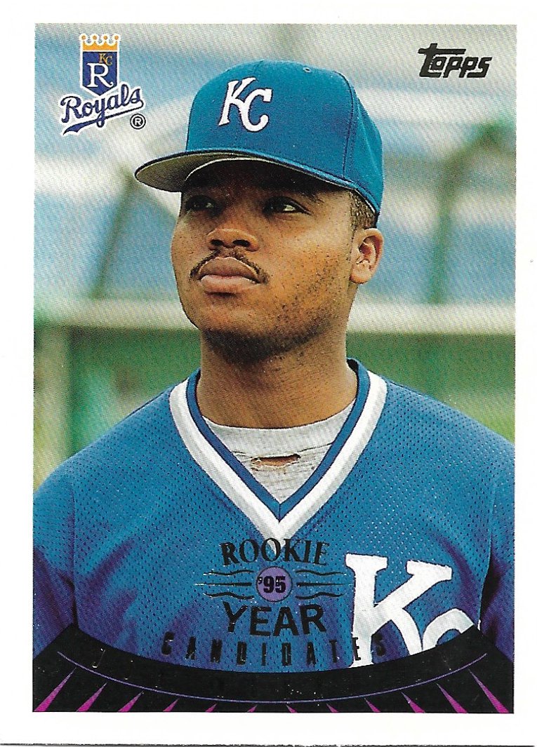 Jon Nunnally 1995 Topps Traded & Rookies #133T Kansas City Royals Baseball Card