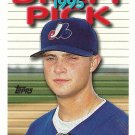 J.D. Smart 1995 Topps Traded & Rookies #49T Montreal Expos Baseball Card