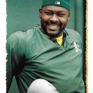 Dave Stewart 1995 Topps Traded & Rookies #154T Oakland Athletics Baseball Card