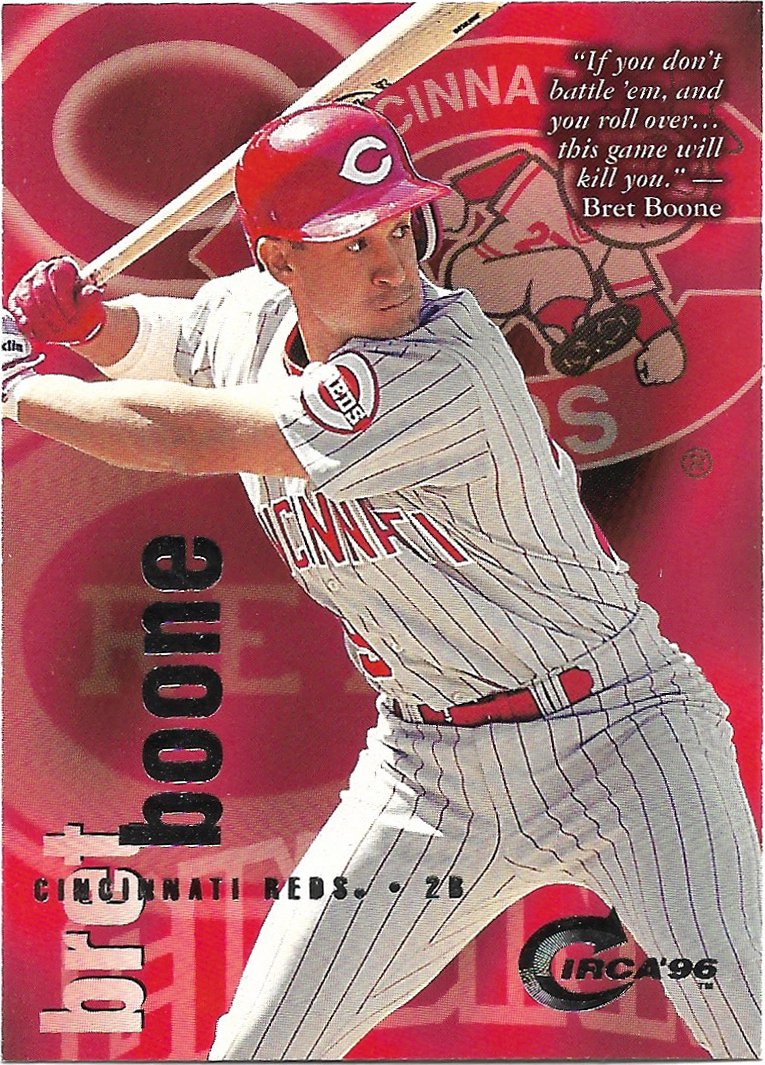 Bret Boone 1996 Skybox Circa #114 Cincinnati Reds Baseball Card