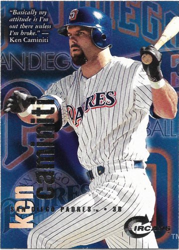 Ken Caminiti 1996 Skybox Circa #184 San Diego Padres Baseball Card