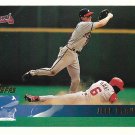 Jeff Blauser 1996 Topps #406 Atlanta Braves Baseball Card