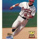 Chipper Jones 1996 Topps #177 Atlanta Braves Baseball Card