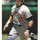 Scott Leius 1996 Topps #78 Minnesota Twins Baseball Card