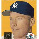 Mickey Mantle 1996 Topps Commemorative Reprints #8 New York Yankees Baseball Card Mickey Mantle 1996 Topps Commemorative Reprints #8 New York Yankees Baseball Card