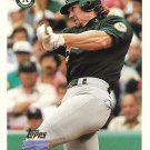 Mark McGwire 1996 Topps #145 Oakland Athletics Baseball Card Mark McGwire 1996 Topps #145 Oakland Athletics Baseball Card