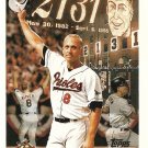 Cal Ripken Jr. 1996 Topps #96 Baltimore Orioles Baseball Card