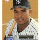 Ruben Rivera 1996 Topps #346 New York Yankees Baseball Card