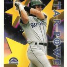 Larry Walker 1996 Topps #5 Colorado Rockies Baseball Card