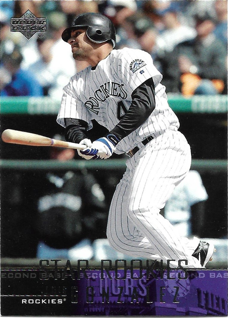 Luis Gonzalez 2004 Upper Deck Rookie #584 Colorado Rockies Baseball Card
