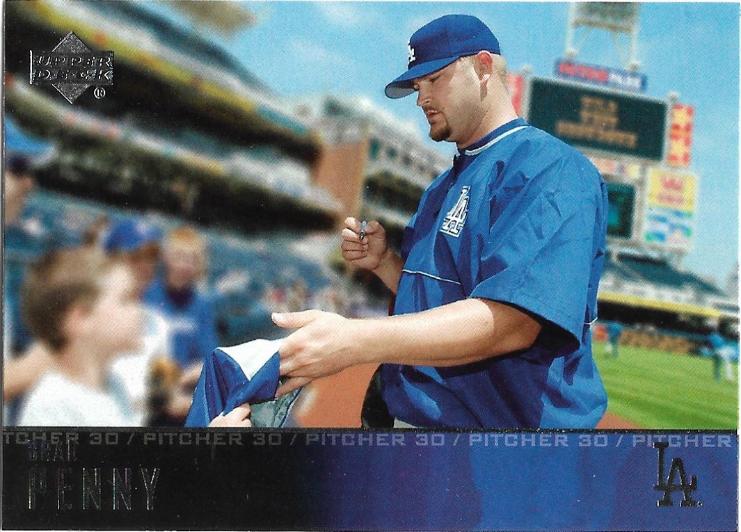 Brad Penny 2004 Upper Deck #559 Los Angeles Dodgers Baseball Card