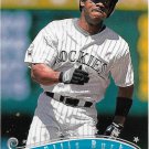Ellis Burks 1997 Topps Stadium Club #199 Colorado Rockies Baseball Card Ellis Burks 1997 Topps Stadium Club #199 Colorado Rockies Baseball Card