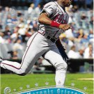 Marquis Grissom 1997 Topps Stadium Club #201 Atlanta Braves Baseball Card