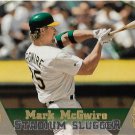 Mark McGwire 1997 Topps Stadium Club #384 Oakland Athletics Baseball Card