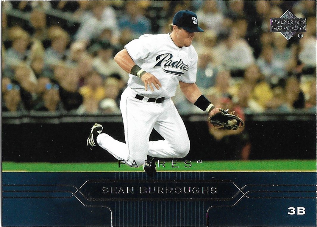 Sean Burroughs 2005 Upper Deck #167 San Diego Padres Baseball Card