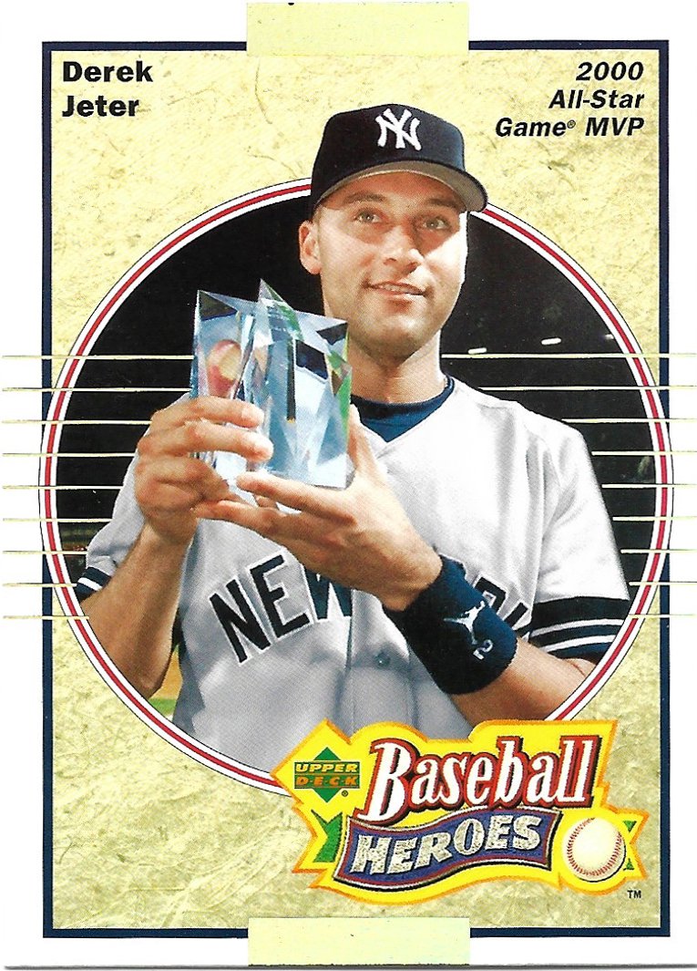 Derek Jeter 2005 Upper Deck Baseball Heroes #94 New York Yankees Baseball Card