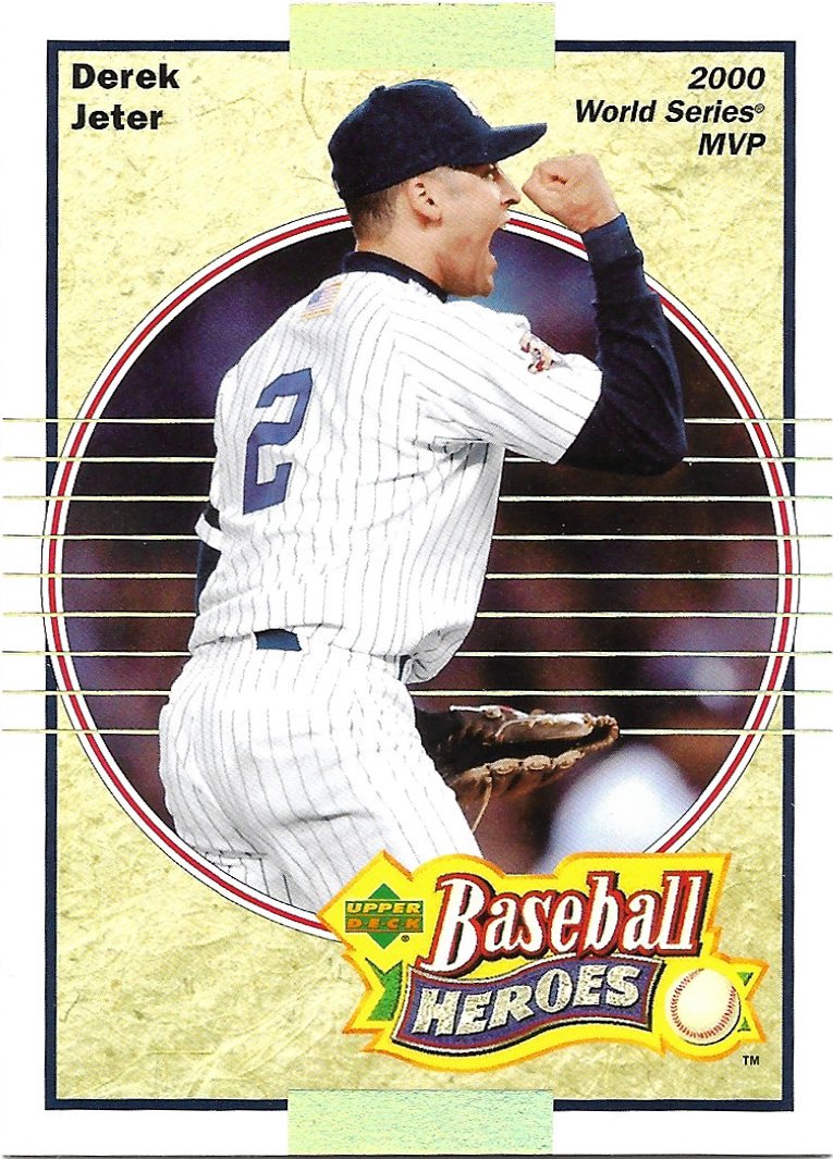 Derek Jeter 2005 Upper Deck Baseball Heroes #96 New York Yankees Baseball Card