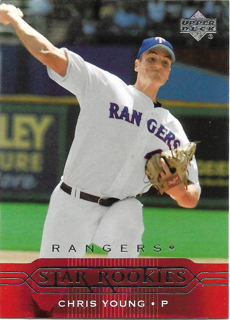 Chris Young 2005 Upper Deck #247 Texas Rangers Baseball Card