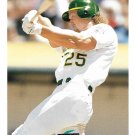 Mark McGwire 1997 Score #187 Oakland Athletics Baseball Card Mark McGwire 1997 Score #187 Oakland Athletics Baseball Card