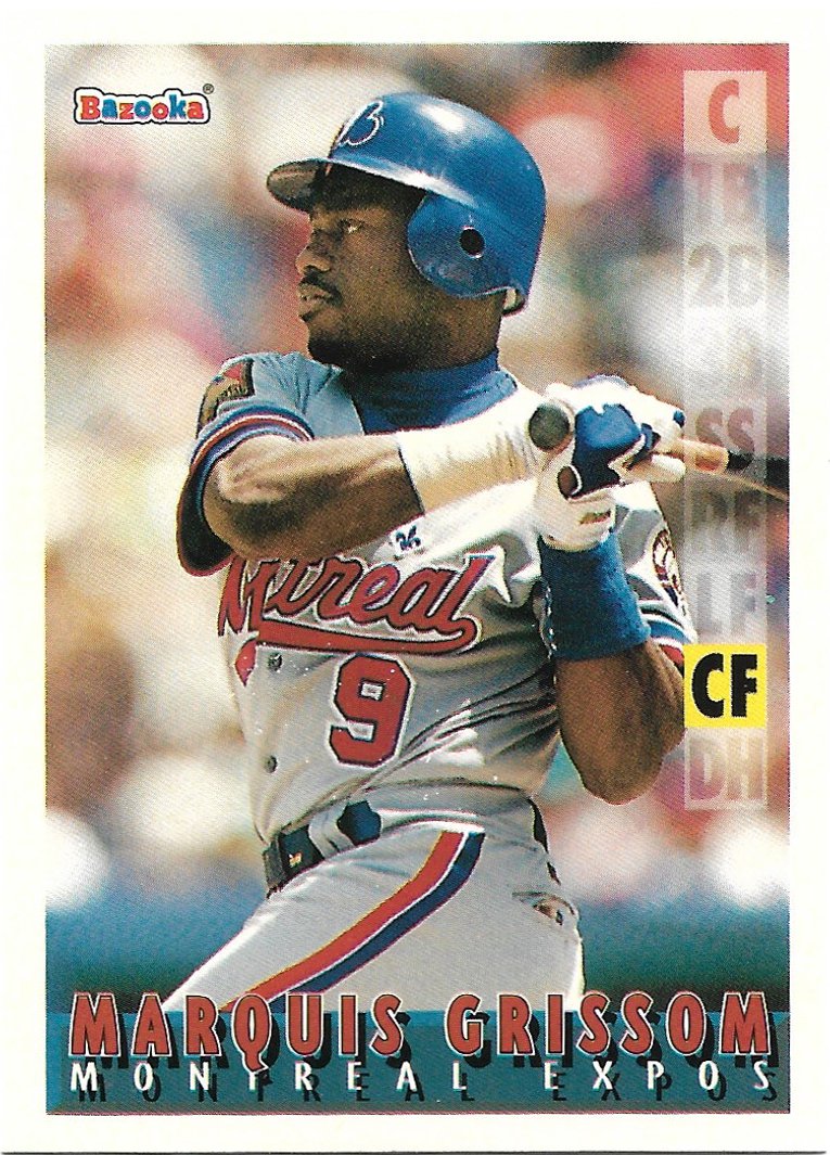 Kenny Lofton 1995 Bazooka #22 Cleveland Indians Baseball Card