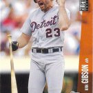 Kirk Gibson 1996 Upper Deck Collector's Choice Silver Signature #142 Detroit Tigers Baseball Card Kirk Gibson 1996 Upper Deck Collector's Choice Silver Signature #142 Detroit Tigers Baseball Card