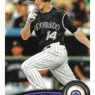 Mark Ellis 2011 Topps Update #US82 Colorado Rockies Baseball Card