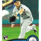 Jerry Sands 2011 Topps Update Rookie #US54 Los Angeles Dodgers Baseball Card
