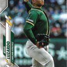 Jesus Luzardo 2020 Topps Rookie #110 Oakland Athletics Baseball Card
