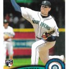 Blake Beavan 2011 Topps Update Rookie #US327 Seattle Mariners Baseball Card