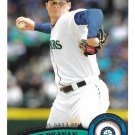 Blake Beavan 2011 Topps Update Rookie Debut #US3 Seattle Mariners Baseball Card