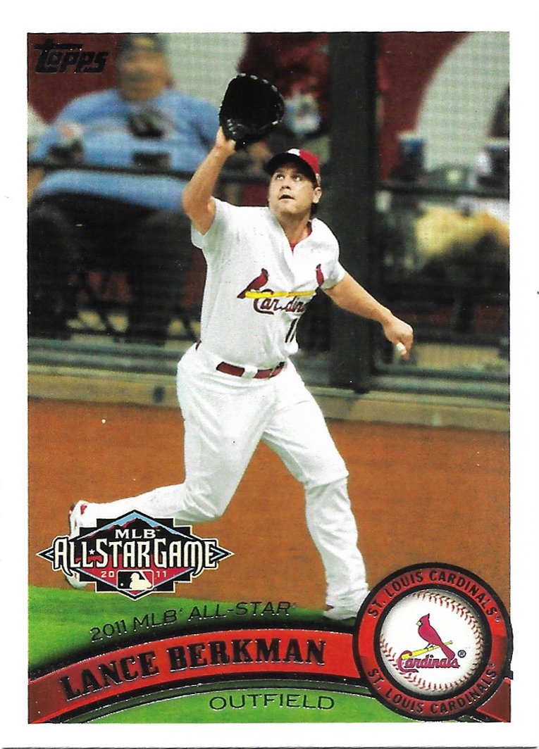 Lance Berkman 2011 Topps Update #US52 St. Louis Cardinals Baseball Card