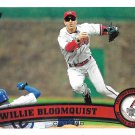 Willie Bloomquist 2011 Topps Update #US137 Arizona Diamondbacks Baseball Card