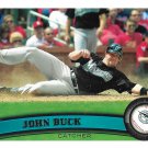 John Buck 2011 Topps Update #US261 Florida Marlins Baseball Card