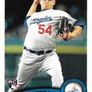 Javy Guerra 2011 Topps Update Rookie #US262 Los Angeles Dodgers Baseball Card