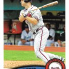 David Ross 2011 Topps Update #US34 Atlanta Braves Baseball Card