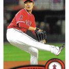 Hisanori Takahashi 2011 Topps Update #US201 Los Angeles Angels Baseball Card