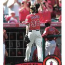 Jered Weaver 2011 Topps Update #US26 Los Angeles Angels Baseball Card