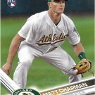 Matt Chapman 2017 Topps Update Rookie #US4 Oakland Athletics Baseball Card
