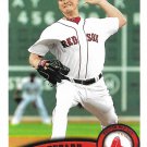 Erik Bedard 2011 Topps Update #US257 Boston Red Sox Baseball Card