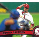Edwin Jackson 2011 Topps Update #US294 St. Louis Cardinals Baseball Card