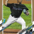 Sixto Sanchez 2021 Topps Gold Parallel /2021 Rookie #25 Miami Marlins Baseball Card