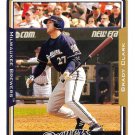 Brady Clark 2005 Topps #384 Milwaukee Brewers Baseball Card