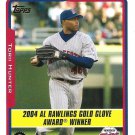 Torii Hunter 2005 Topps #703 Minnesota Twins Baseball Card